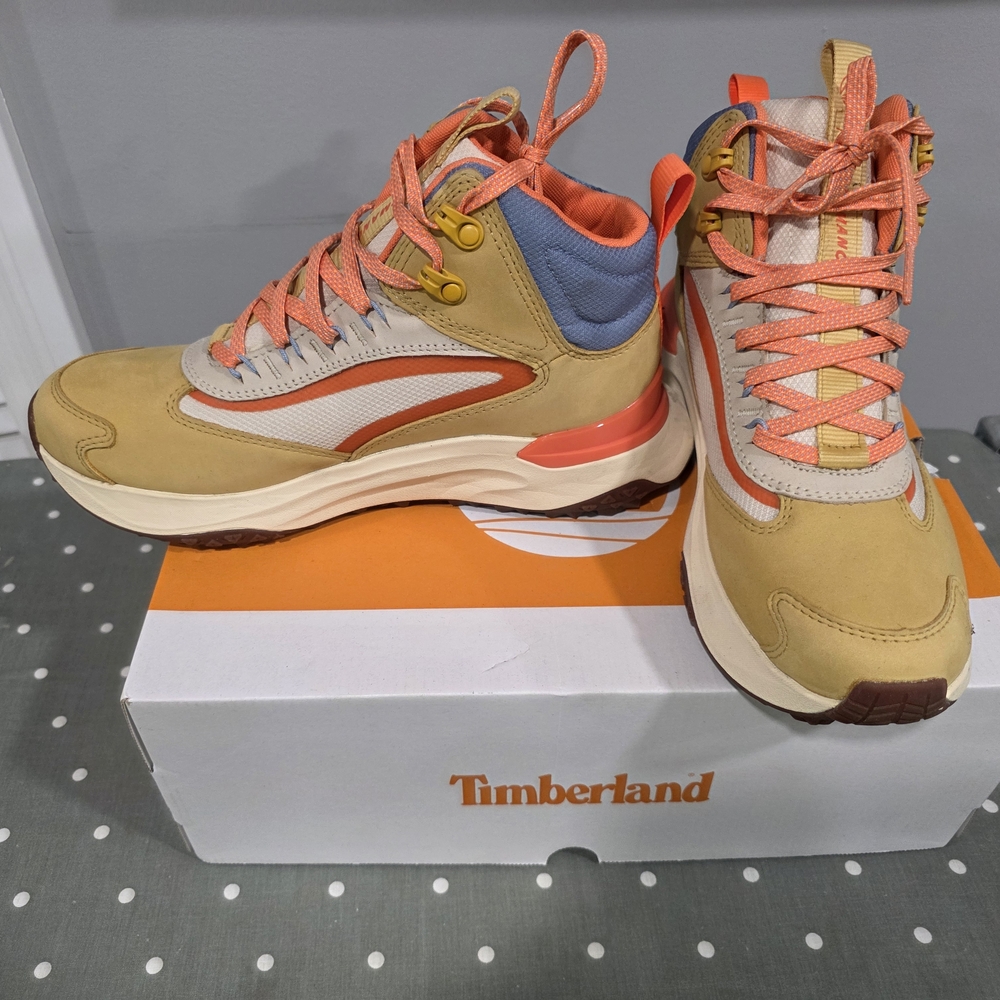 Timberland Motion Access Mid LC Waterproof HK Medium Yellow Nubuck